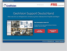 Tablet Screenshot of geovision-support.de